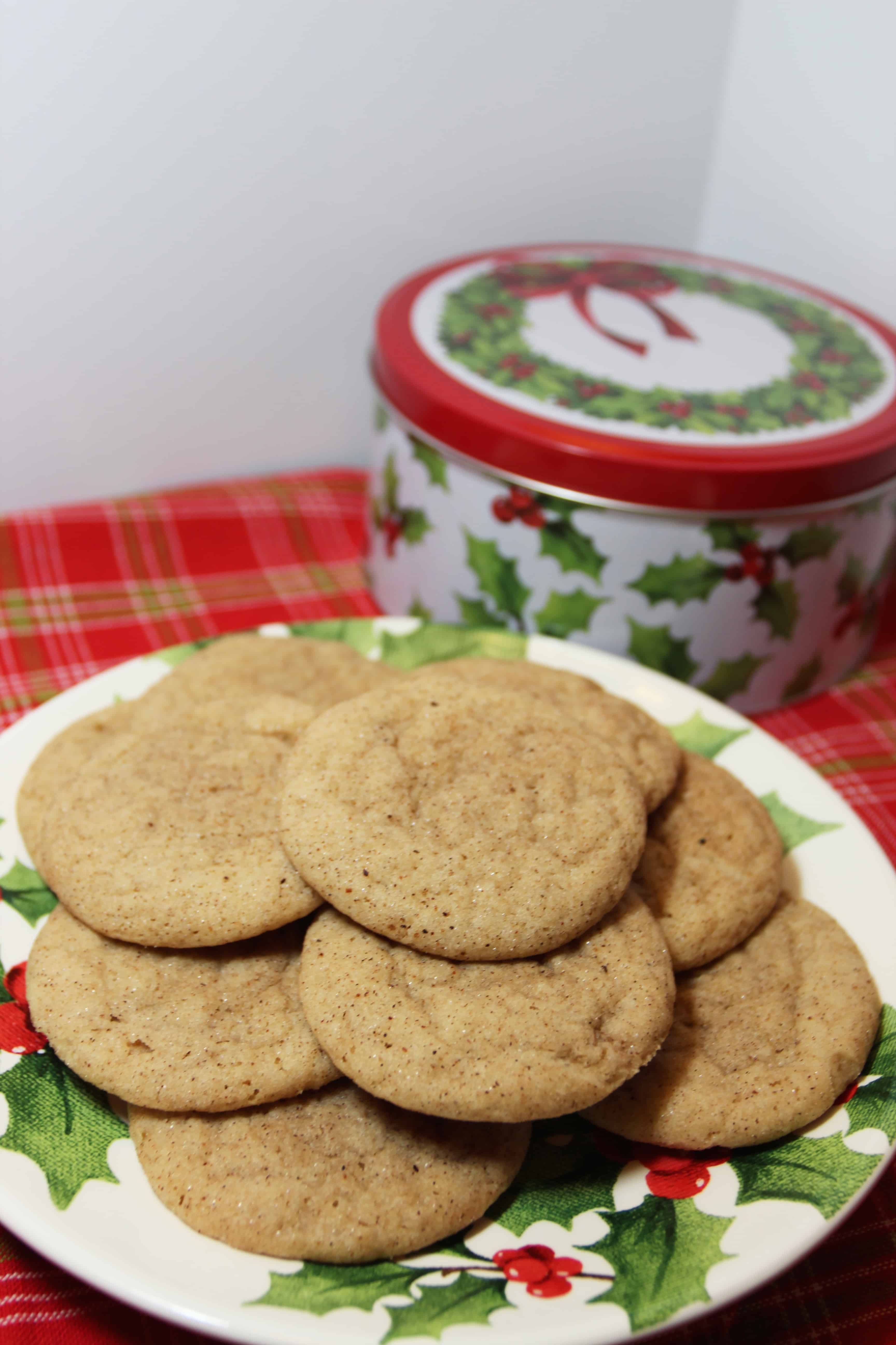Eggnog Snickerdoodles 12 Days of Easy Christmas Cookies